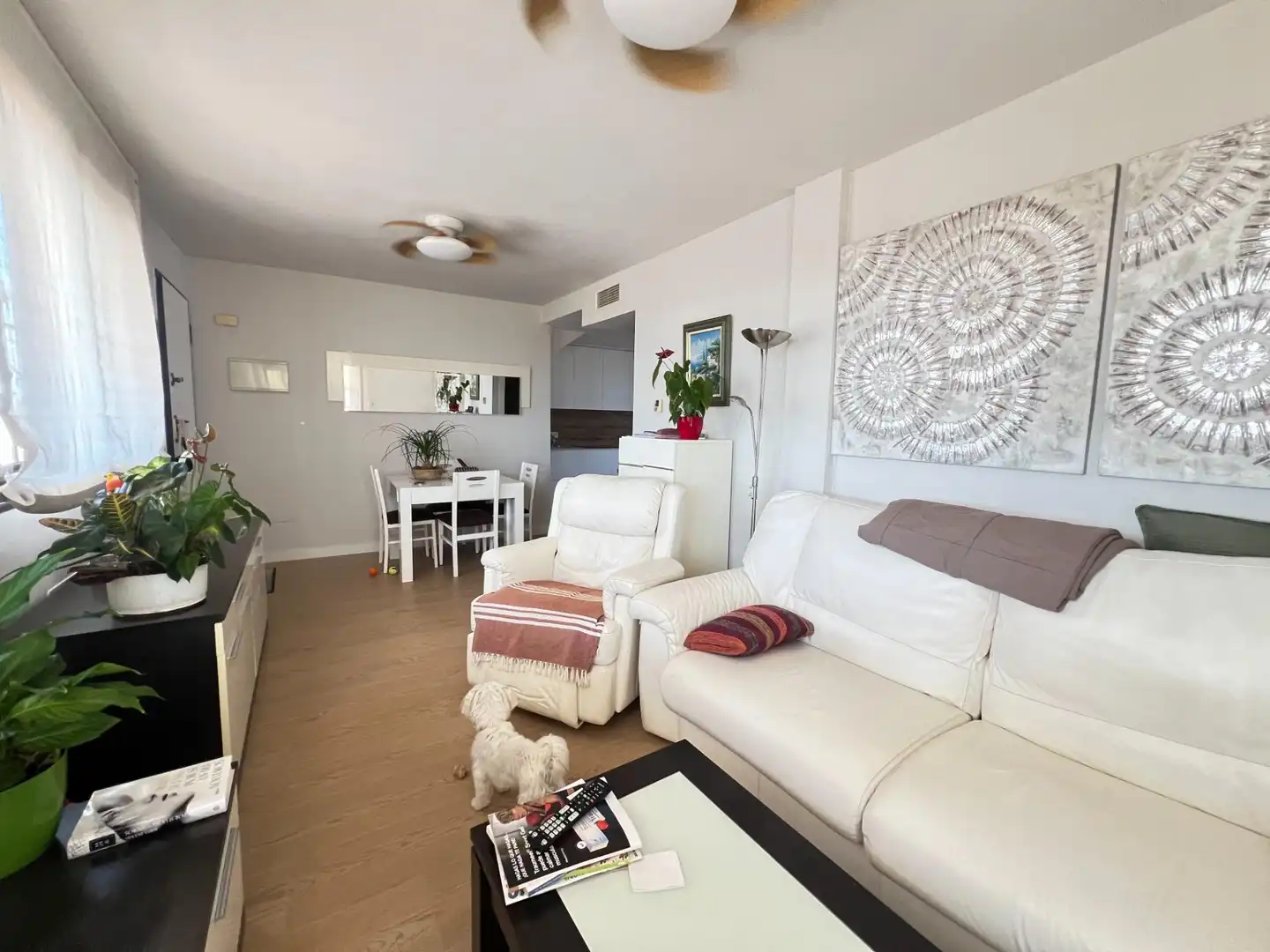 Wohnzimmer von Wohnung zum Verkauf in Águilas mit Klimaanlage und Gemeinschaftspool