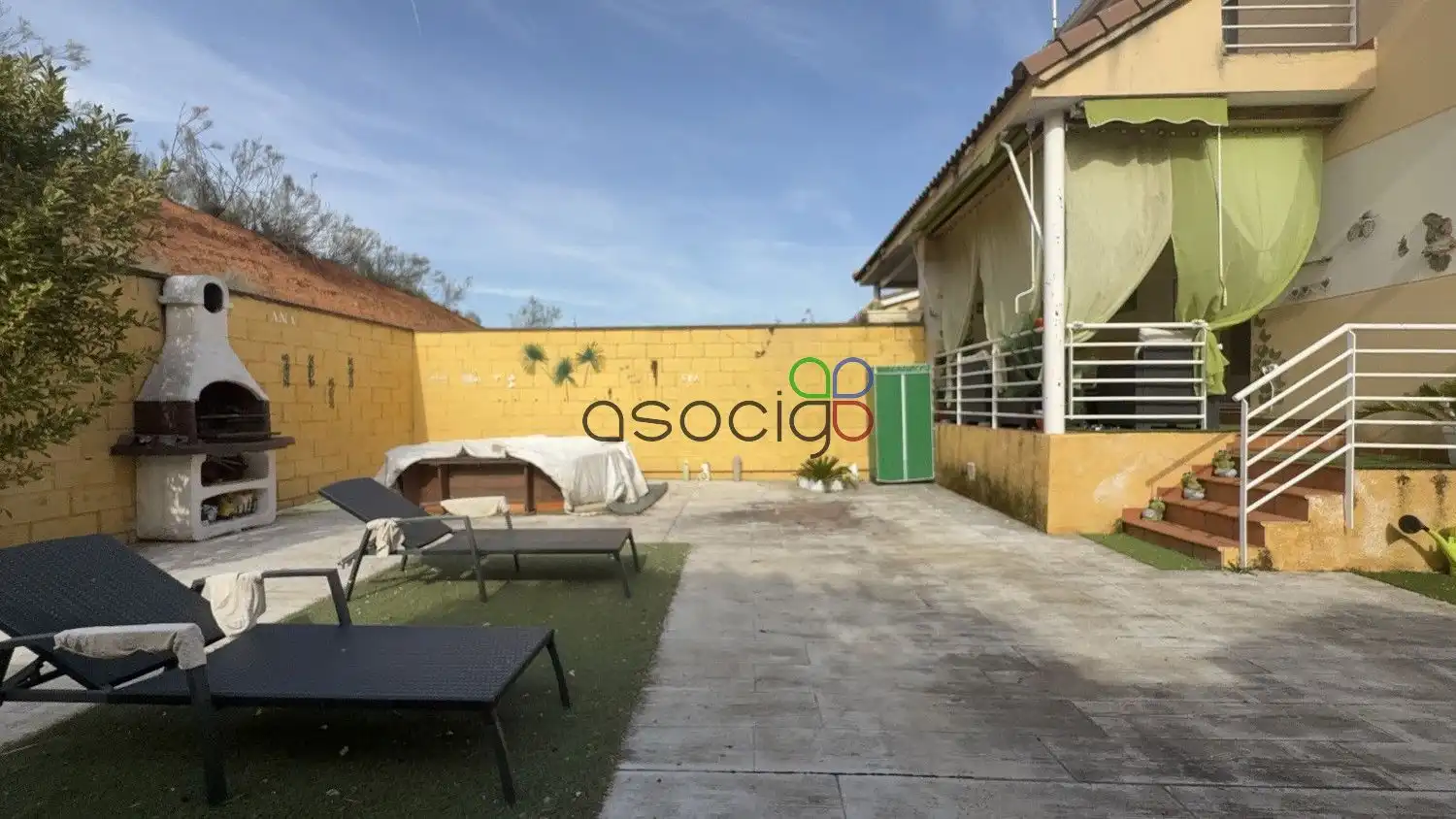 Terraza de Casa adosada en venta en Cabanillas del Campo con Calefacción, Jardín privado y Terraza