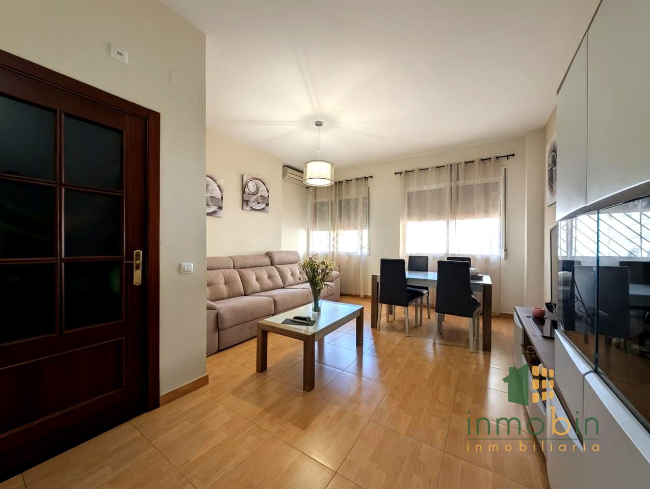 Living room of Planta baja for sale in Don Benito  with Air Conditioner