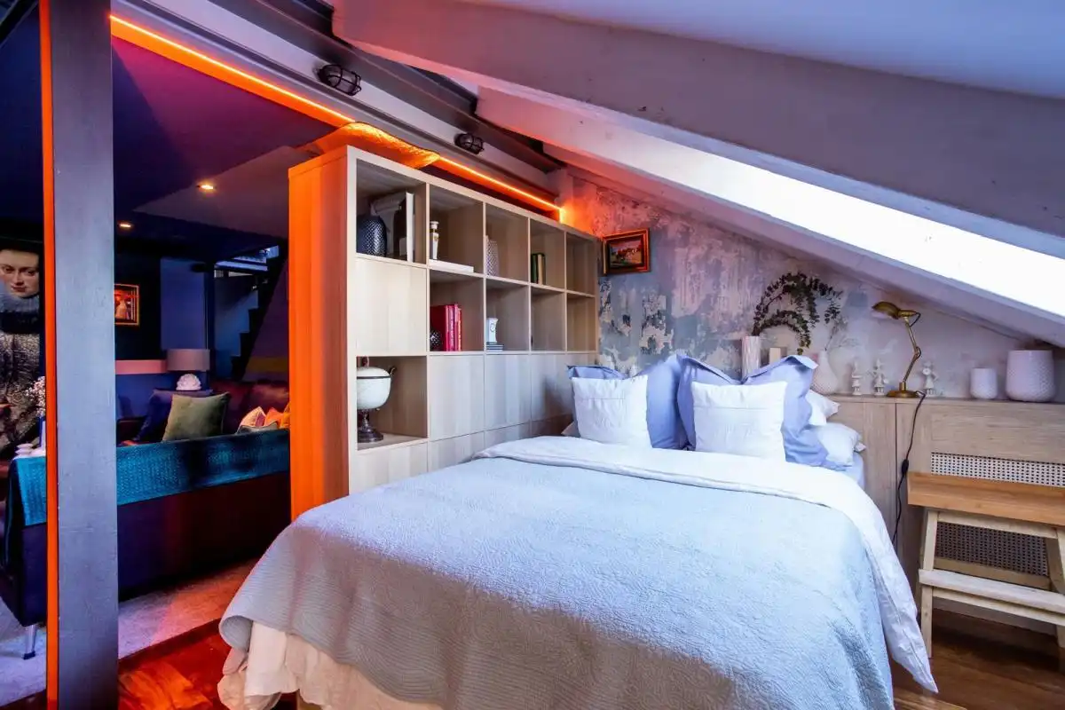 Schlafzimmer von Maisonette zum Verkauf in Madrid mit Klimaanlage und Heizung