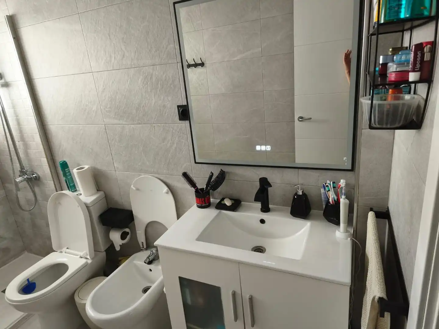 Baño de Planta baja en venta en Málaga con Aire acondicionado, Terraza y Amueblado