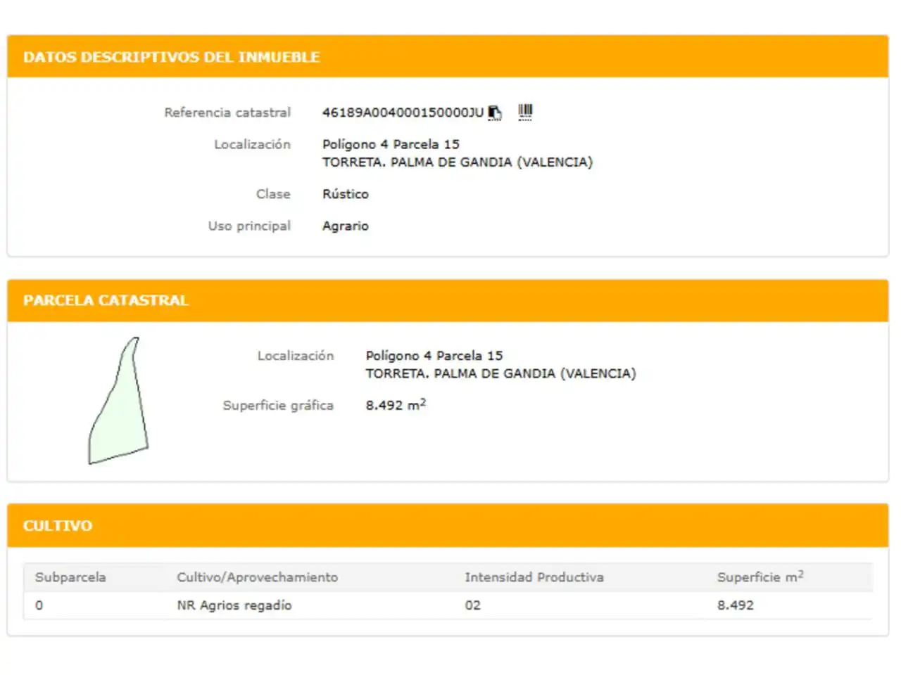 Terreny rústic en venda a Camino Cova Negra 1, imagen 2