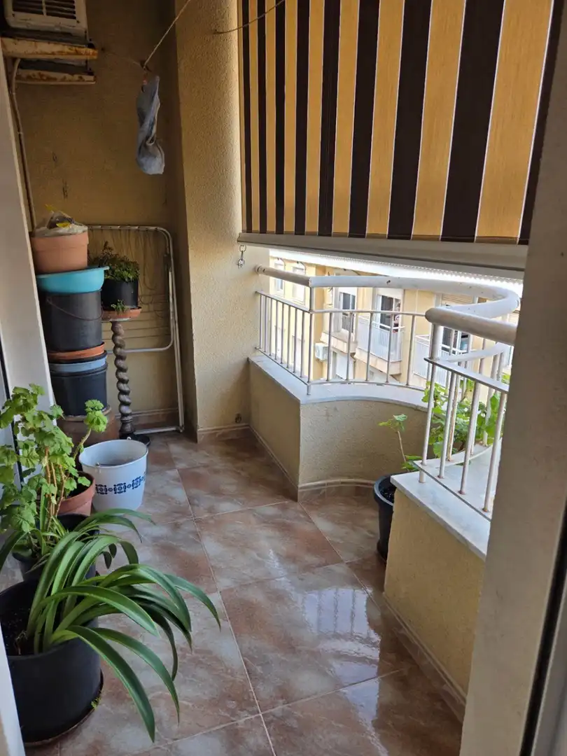 Terrasse von Wohnung zum Verkauf in Bellreguard mit Klimaanlage