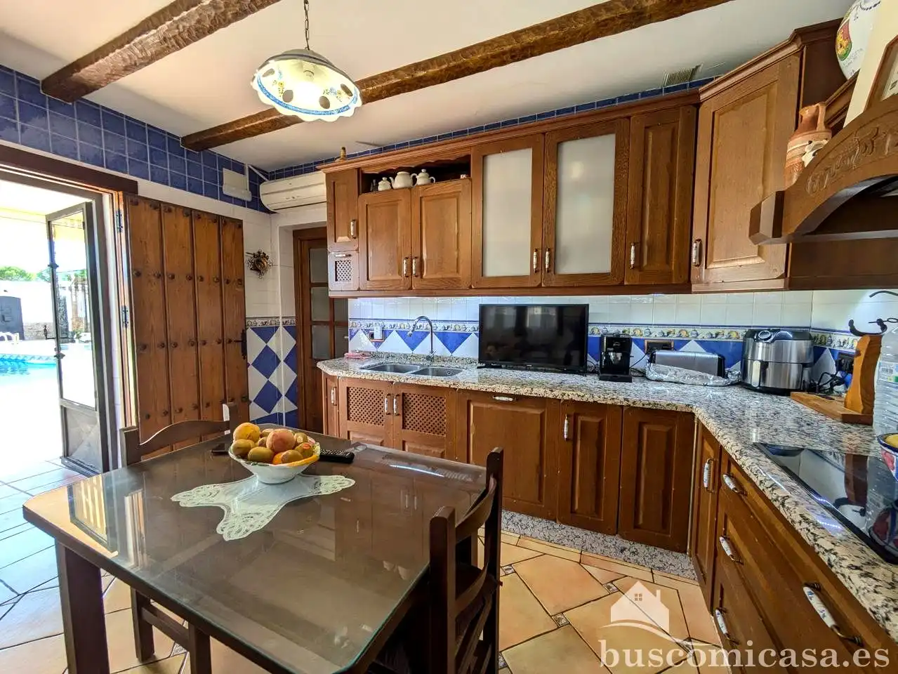 Cocina de Finca rústica en venta en Linares con Aire acondicionado, Calefacción y Jardín privado