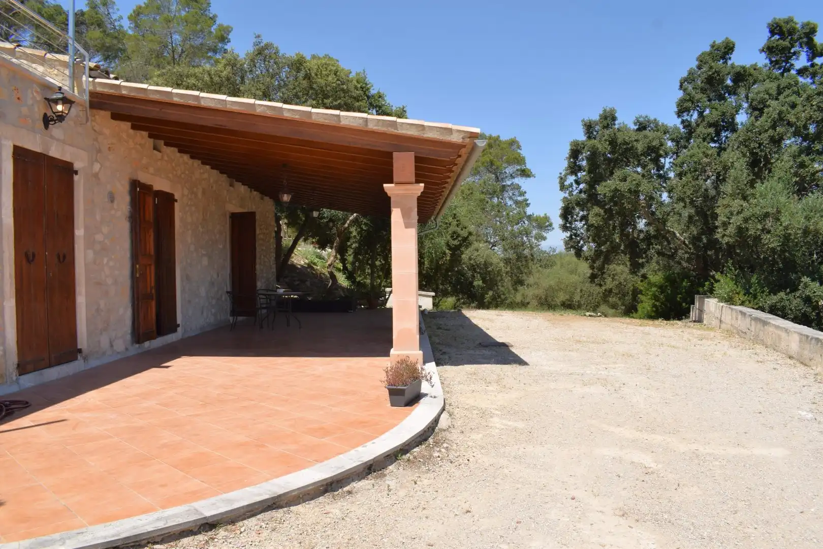 Exterior view of Country homes for rent in Sineu  with Air Conditioner, Private garden and Terrace