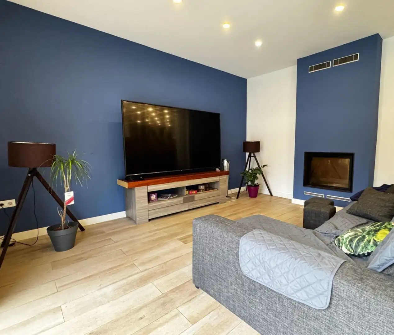 Sala de estar de Casa o chalet en venta en Cubelles con Aire acondicionado, Calefacción y Jardín privado