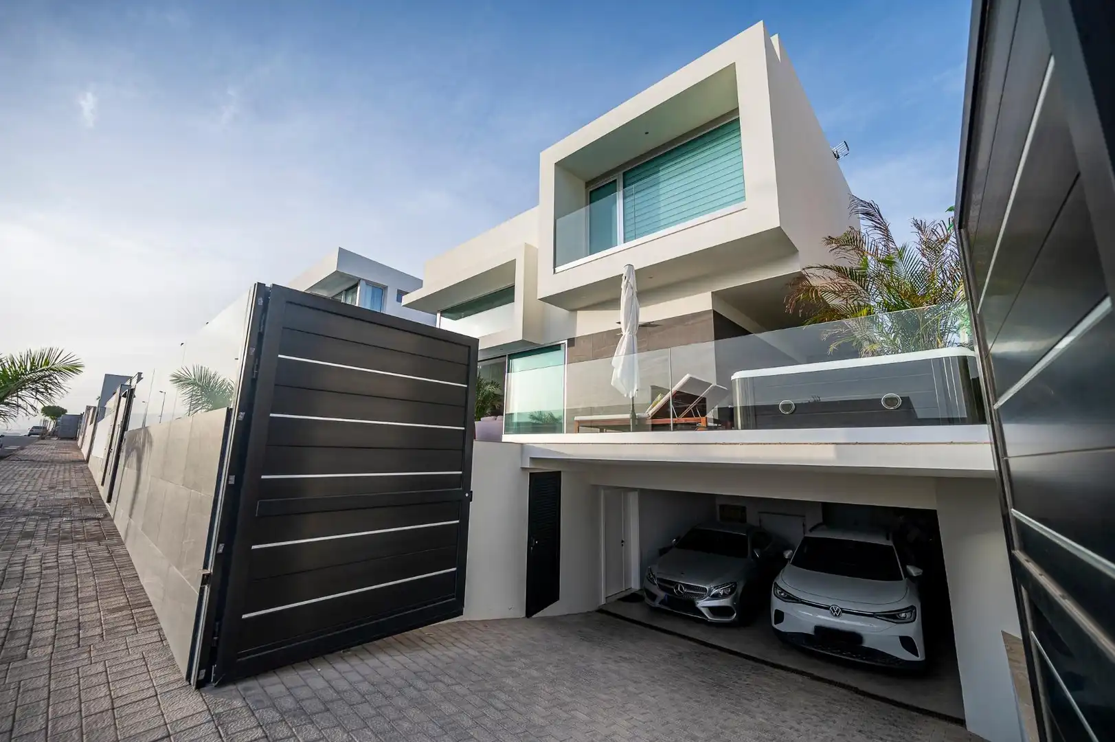Vista exterior de Casa o chalet en venta en Telde con Aire acondicionado, Calefacción y Jardín privado