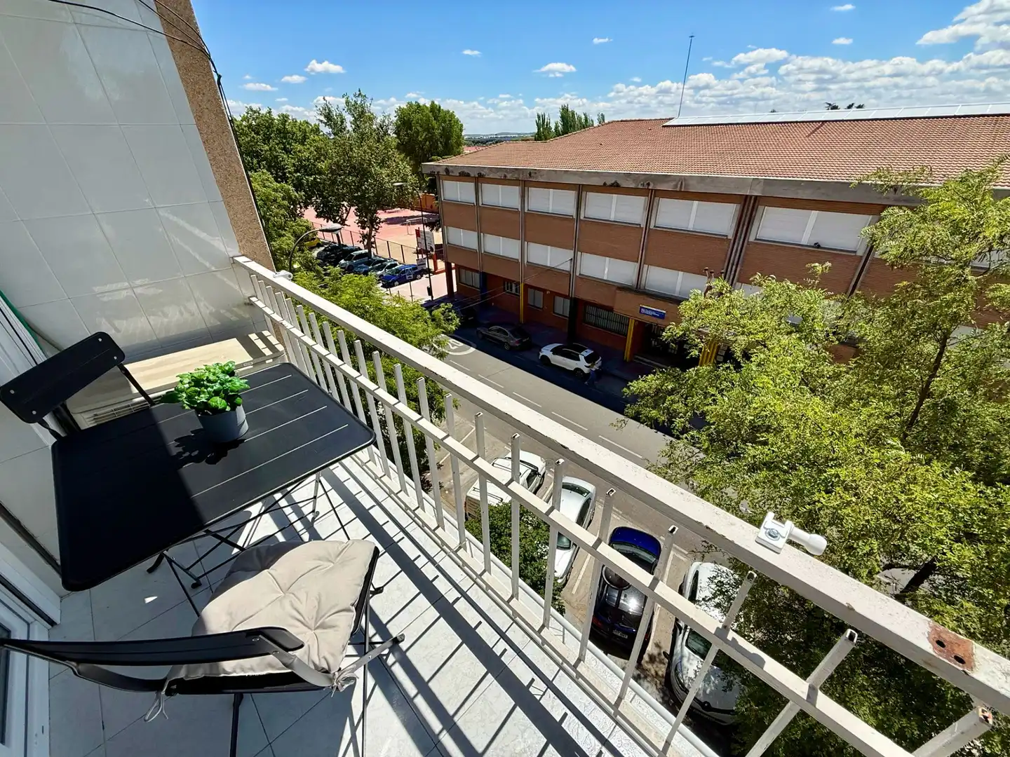 Balcony of Flat for share in Getafe  with Heating, Furnished and Oven