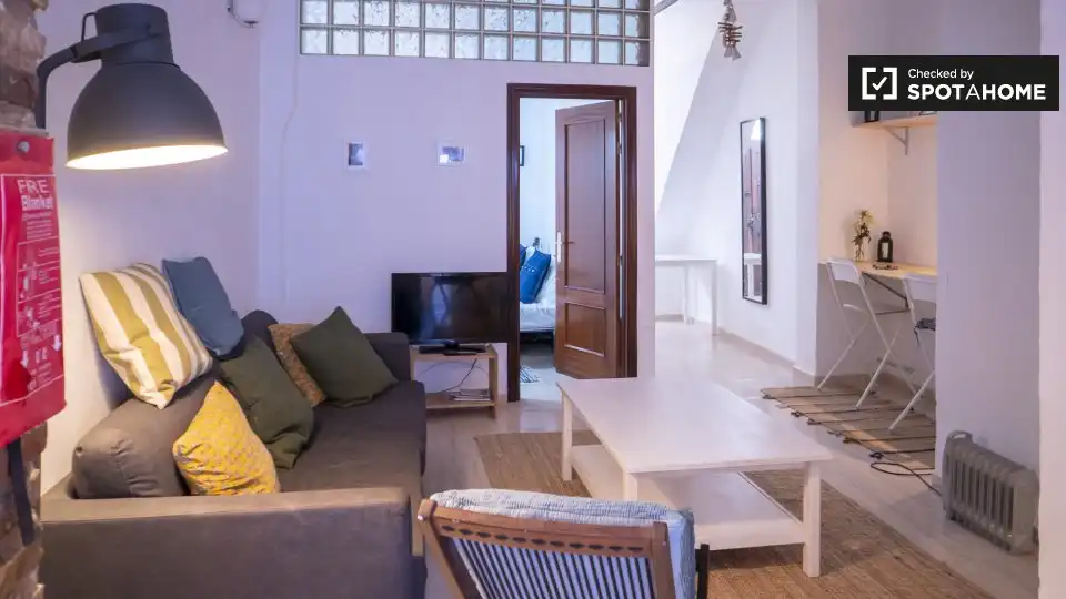 Appartamento con terrazza in affitto a Poblats Marítims, imagen 13