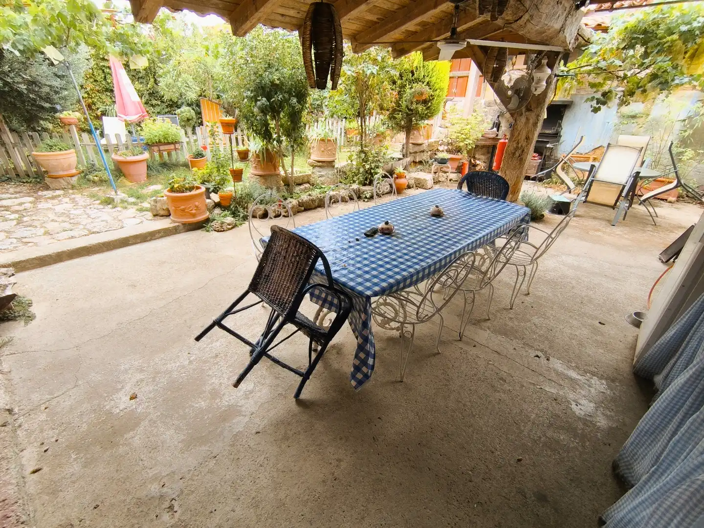 Terraza de Finca rústica en venta en Amusco, Palencia
