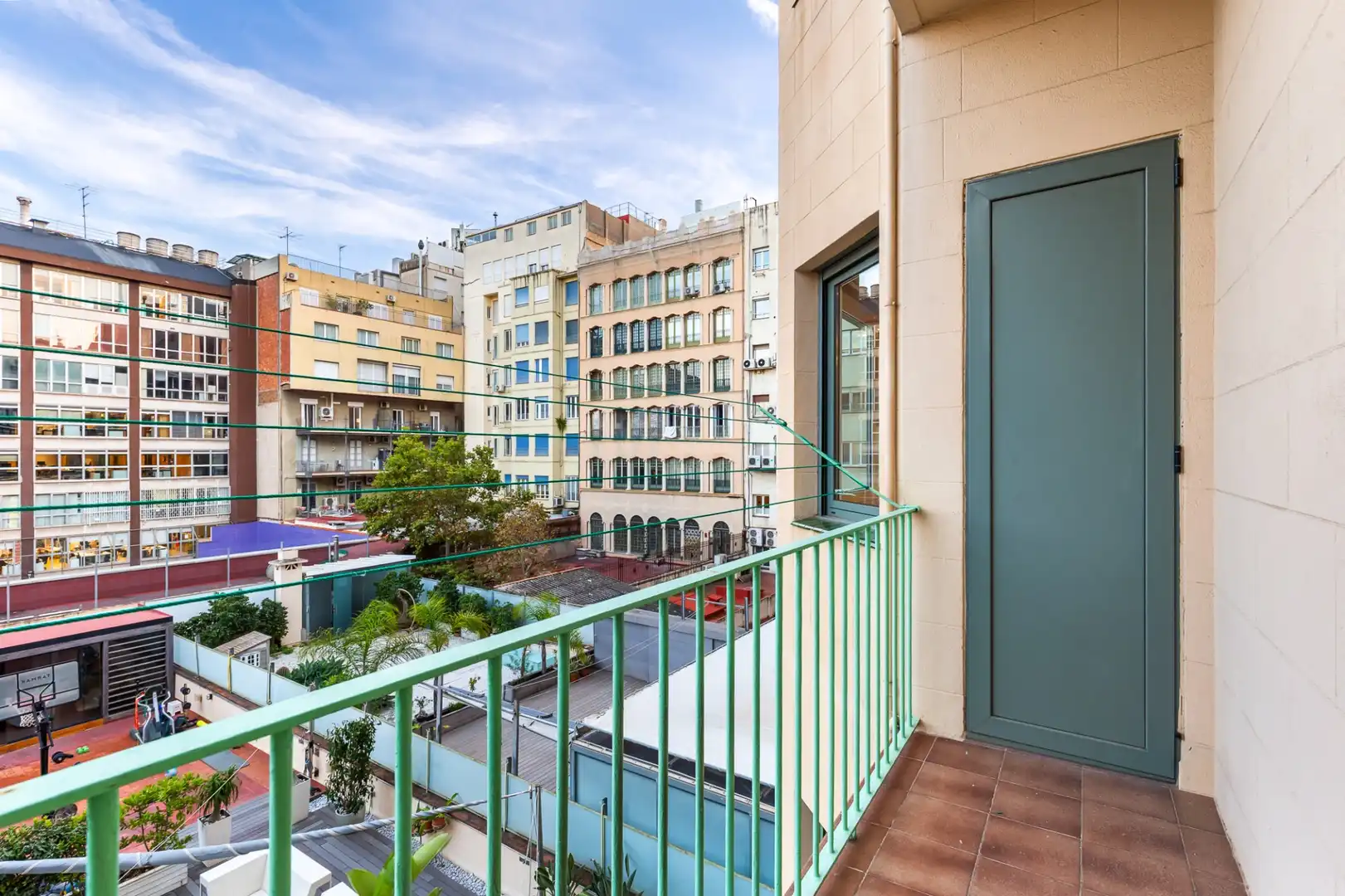 Balcony of Flat for sale in Barcelona  with Air Conditioner, Heating and Terrace