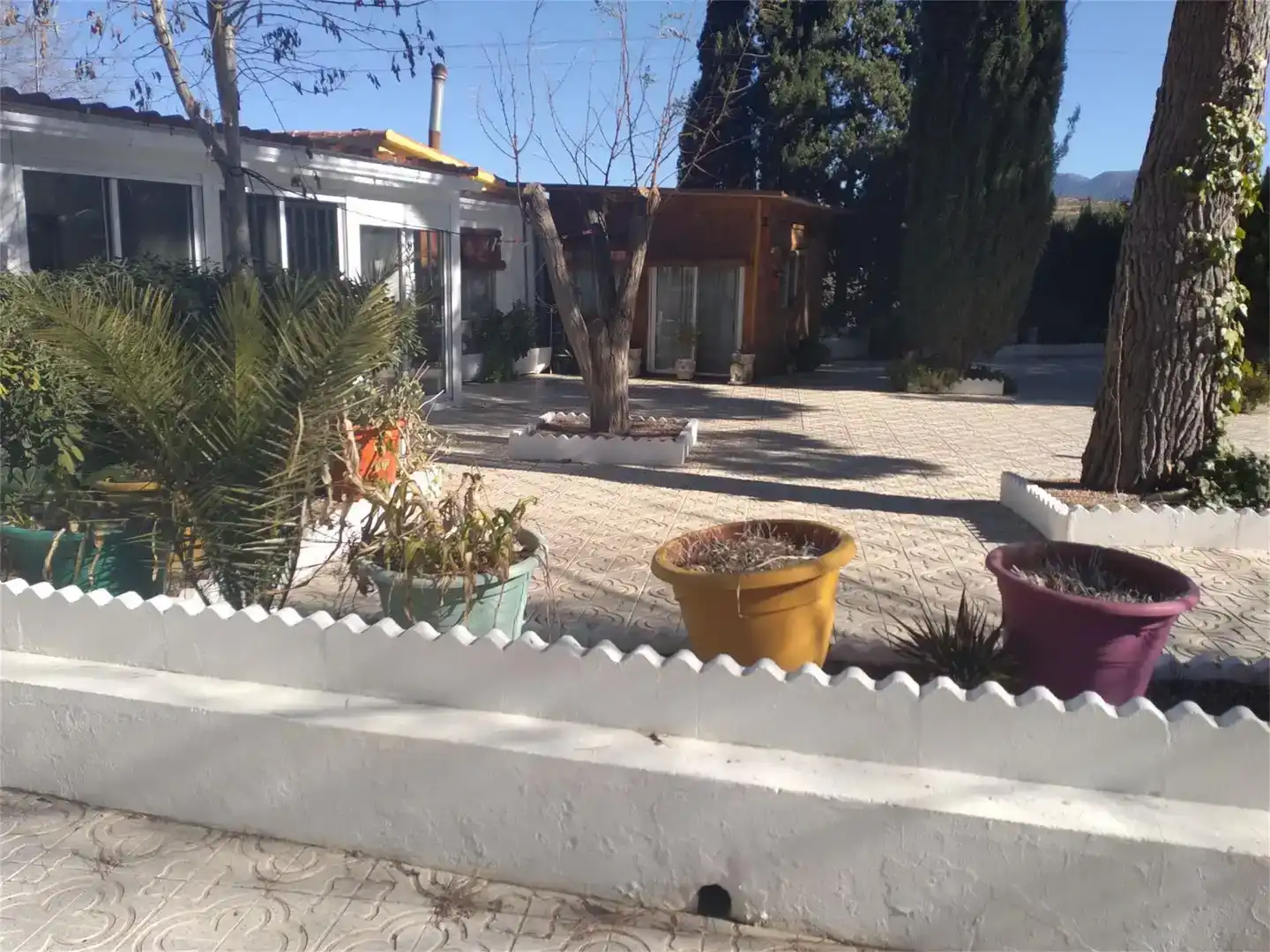 Jardí de Finca rústica en venda en Sax amb Aire condicionat i Piscina
