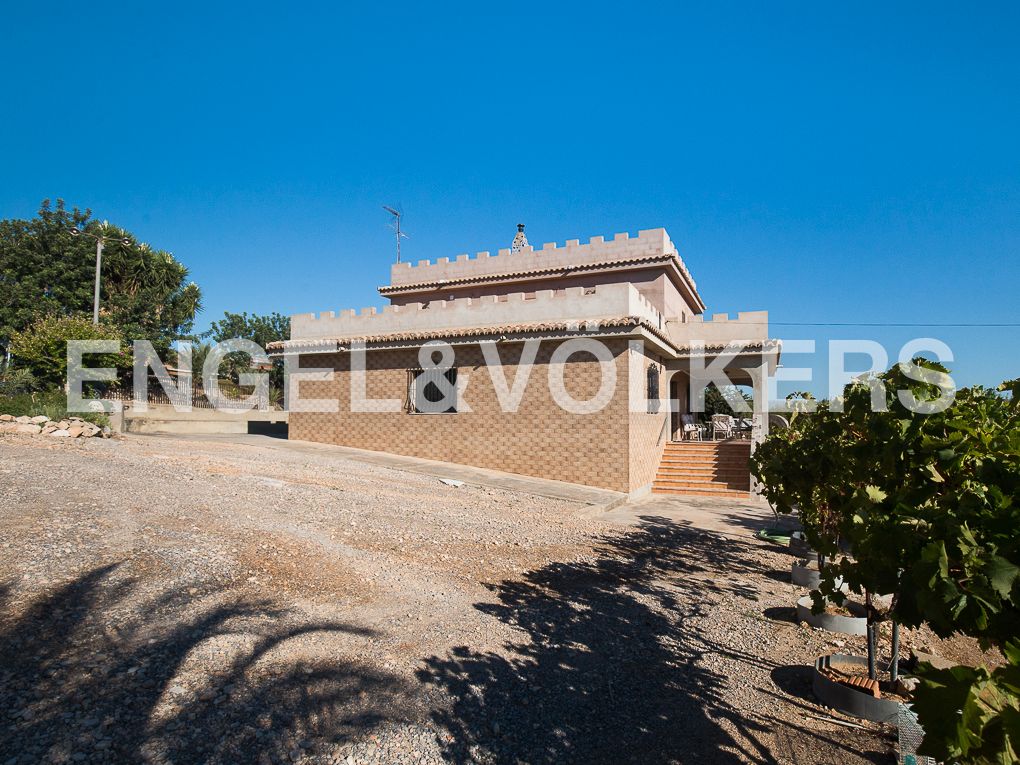 Exterior view of House or chalet for sale in Llíria  with Air Conditioner, Heating and Private garden