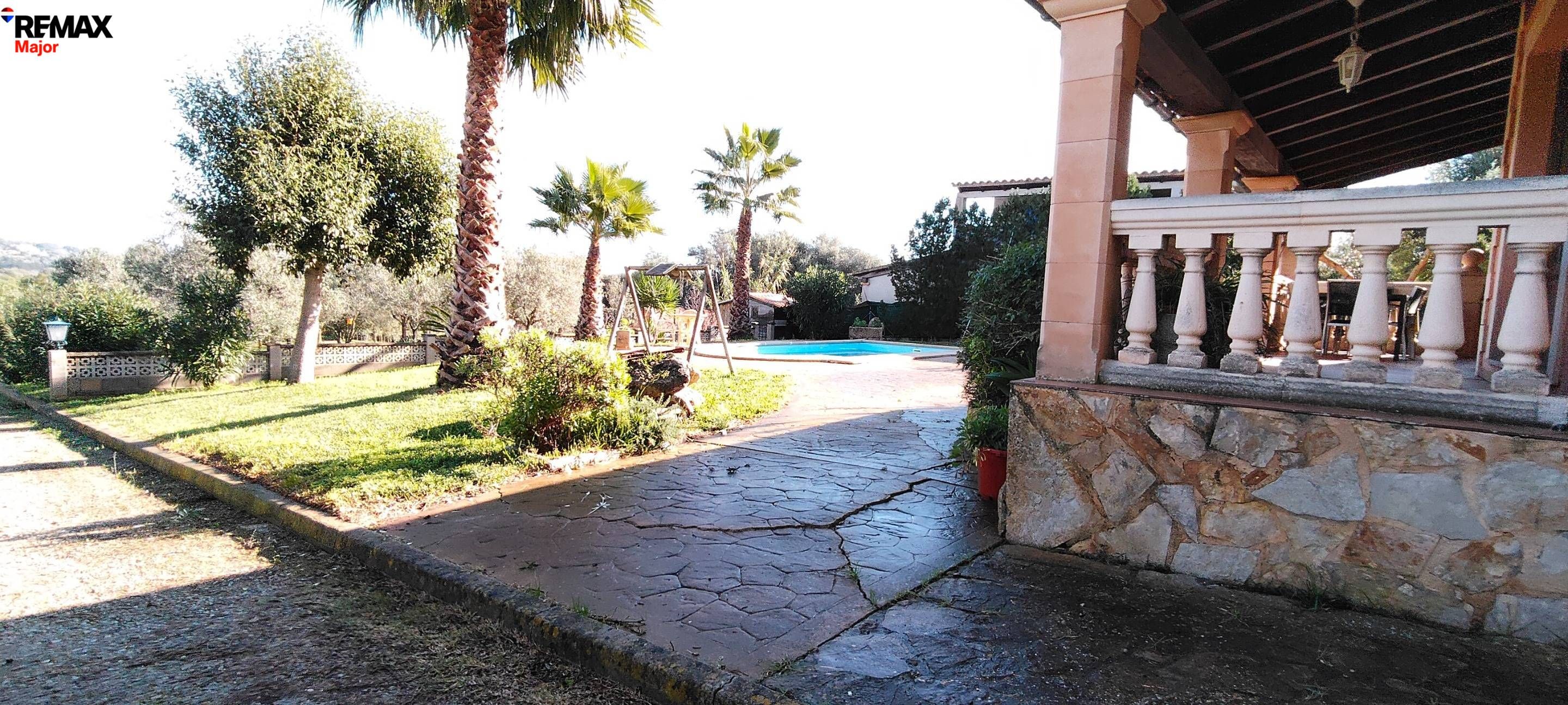 Jardín de Finca rústica en venta en Inca con Aire acondicionado, Jardín privado y Piscina