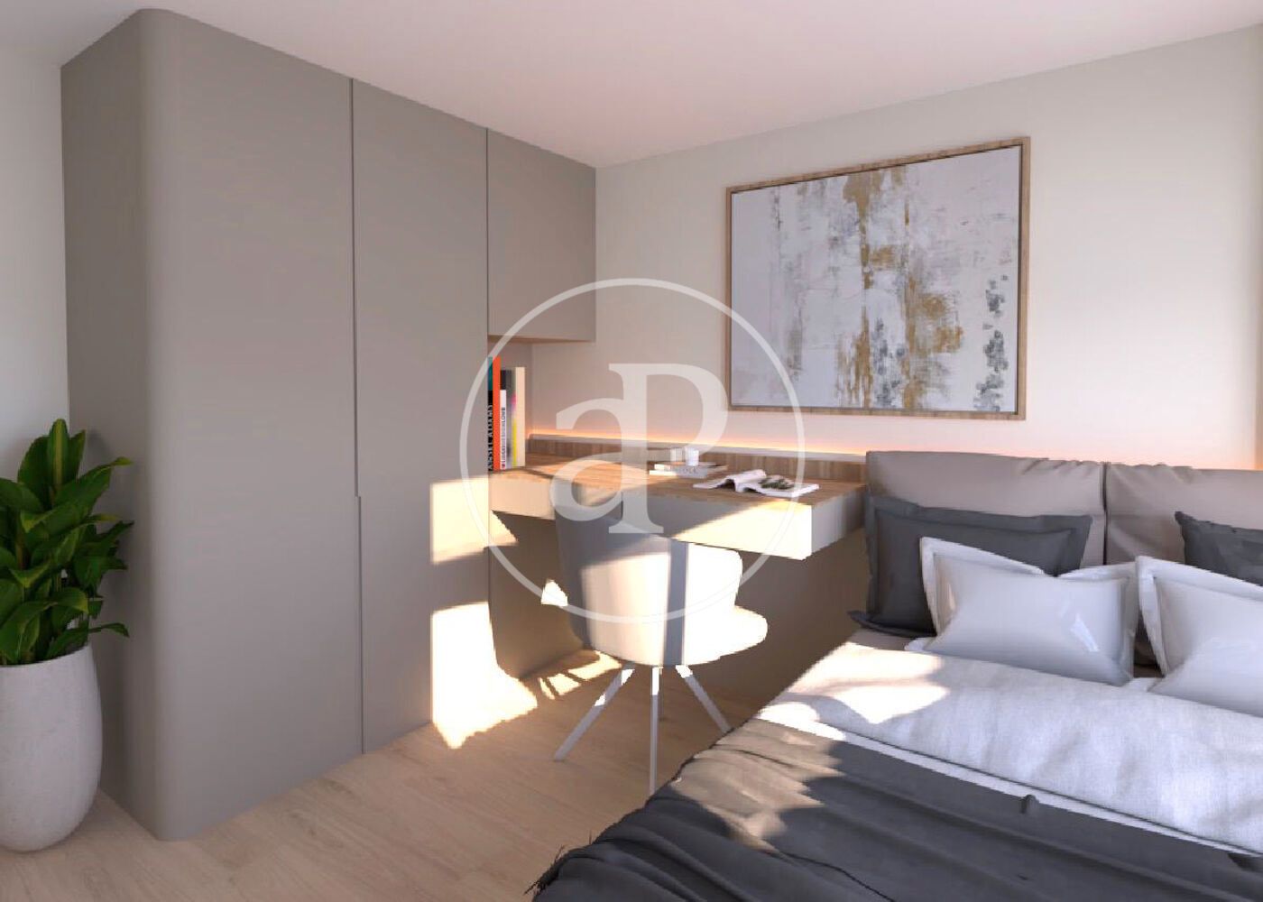 Dormitori de Pis en venda en  Madrid Capital amb Aire condicionat, Calefacció i Moblat