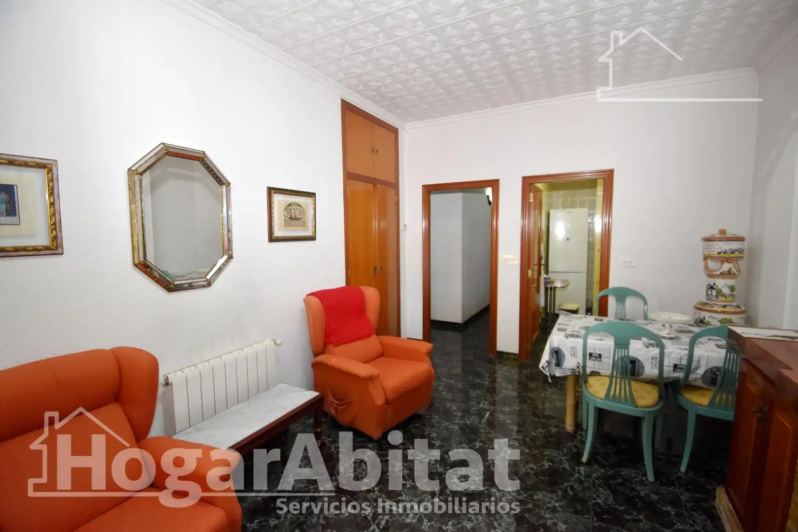 Sala de estar de Casa o chalet en venta en Algemesí con Aire acondicionado, Terraza y Trastero