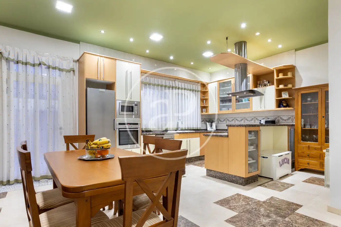 Kitchen of Detached homes for sale in Valencia  with Air Conditioner, Heating and Terrace