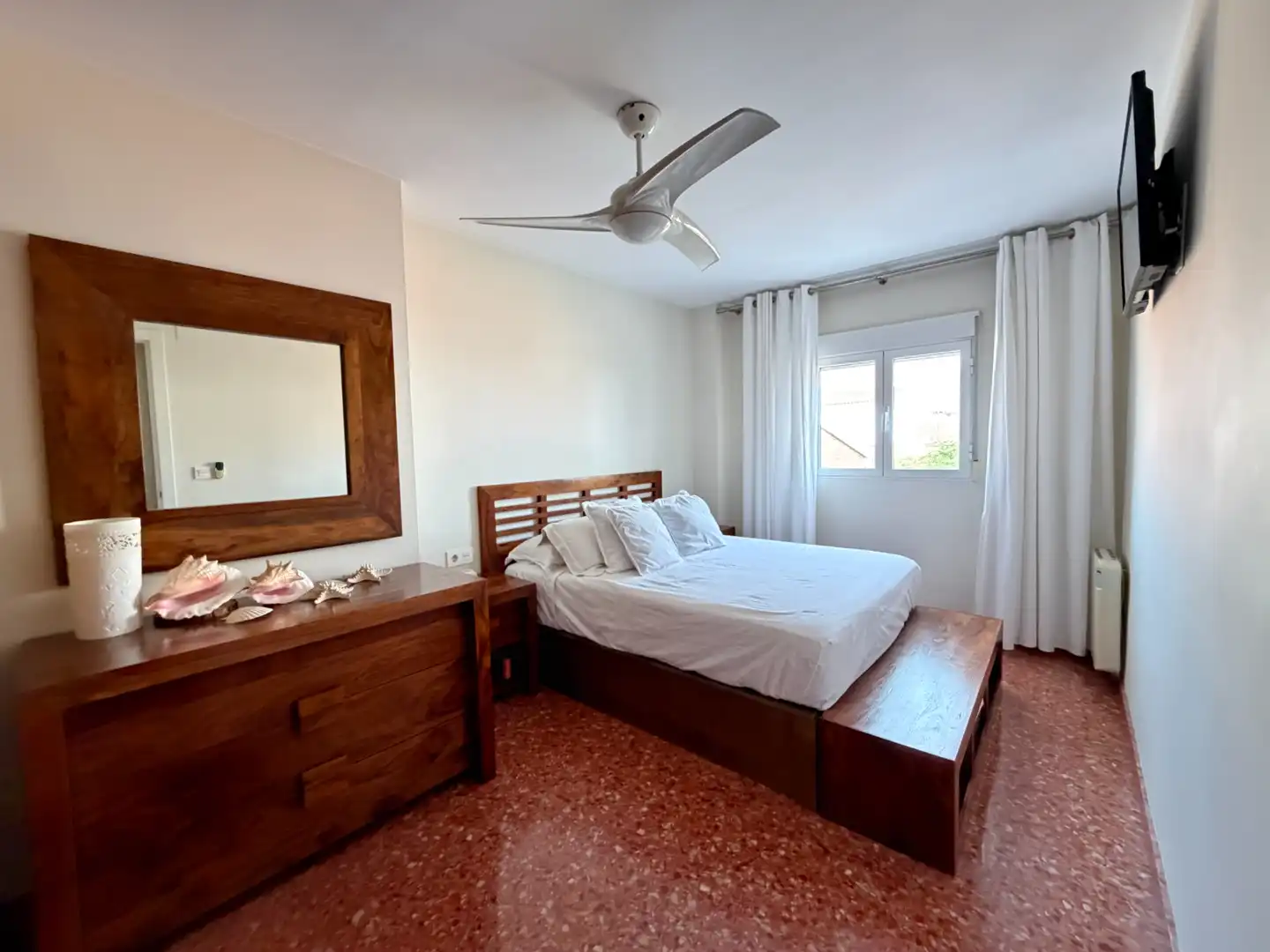 Bedroom of Flat for sale in Alginet  with Air Conditioner, Heating and Balcony