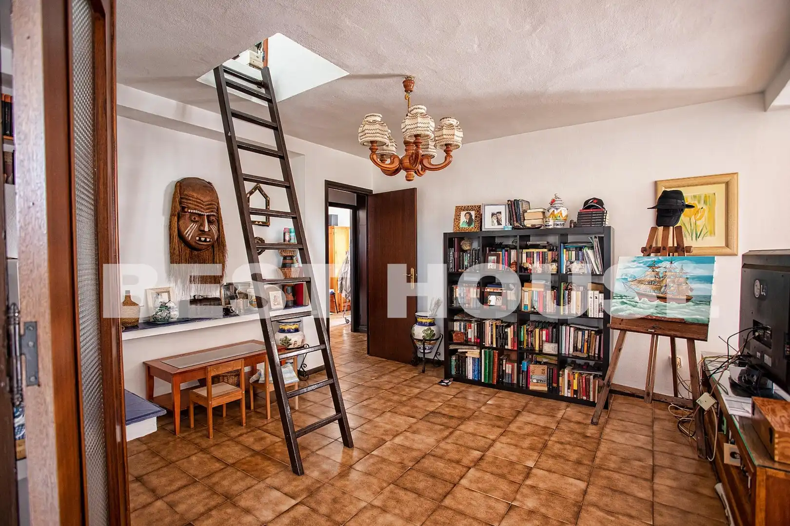 Sala d'estar de Casa o xalet en venda en Almonte amb Jardí privat i Terrassa