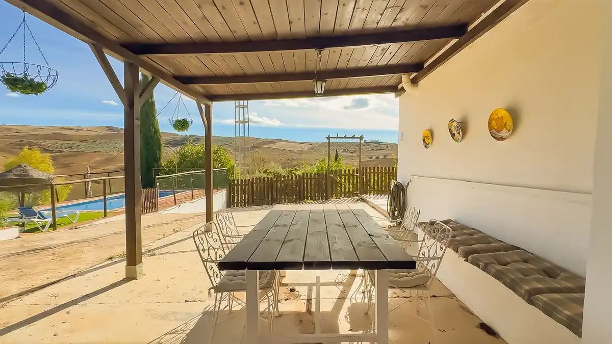 Terraza de Finca rústica en venta en Villanueva de la Concepción con Jardín privado, Terraza y Trastero