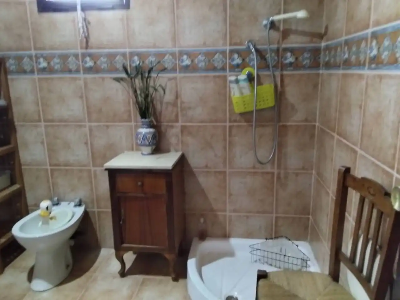 Bany de Finca rústica en venda en Manzanares amb Jardí privat, Terrassa i Moblat