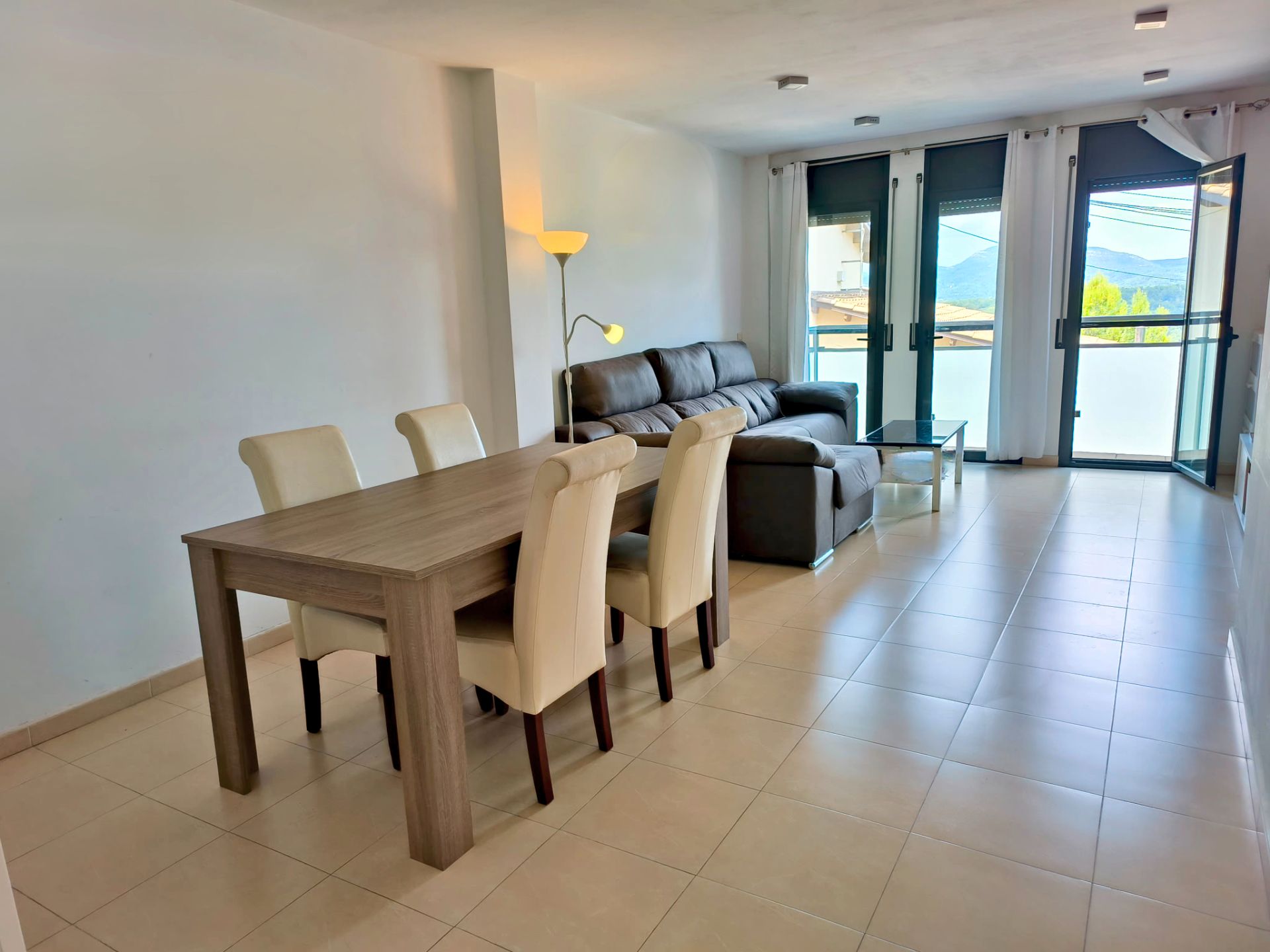 Living room of Flat for sale in Ullastrell  with Heating, Furnished and Oven