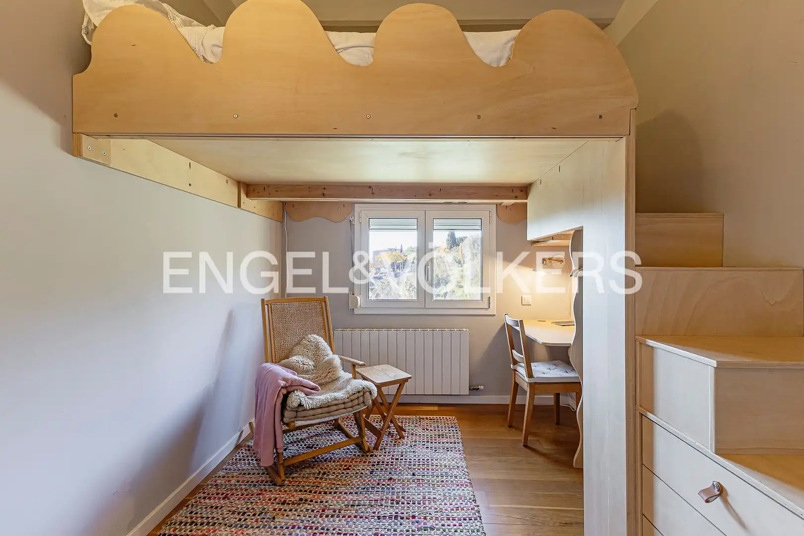 Bedroom of Duplexes for sale in Barcelona  with Air Conditioner, Heating and Private garden