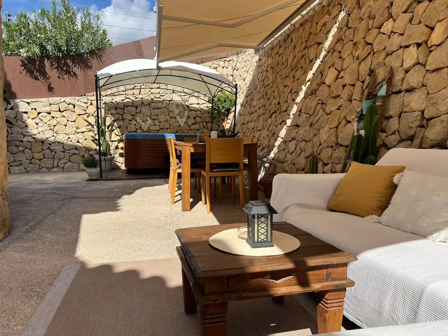 Terrace of Detached homes for sale in El Campello  with Air Conditioner, Private garden and Balcony