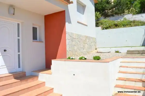 Exterior view of Houses for rent in Calonge i Sant Antoni  with Heating, Private garden and Terrace