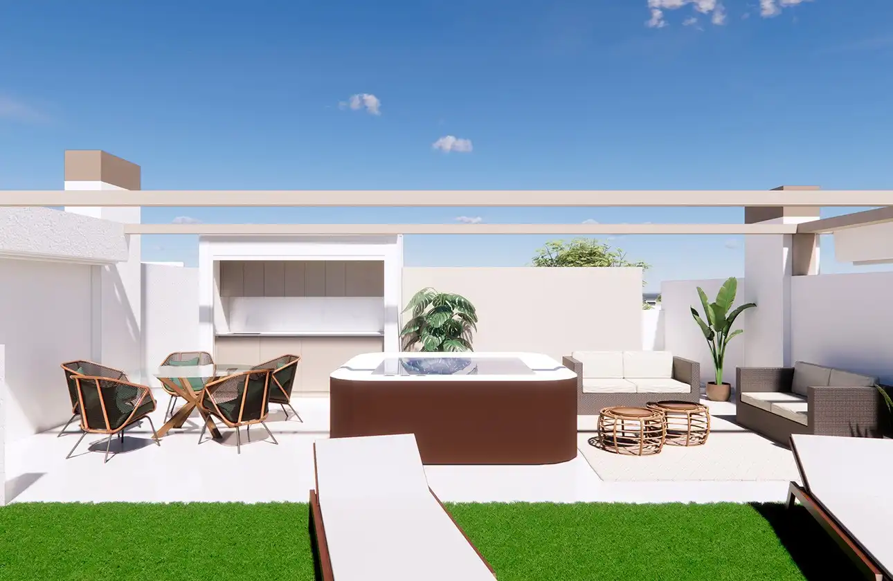 Terraza de Planta baja en venta en Pilar de la Horadada con Aire acondicionado, Calefacción y Terraza