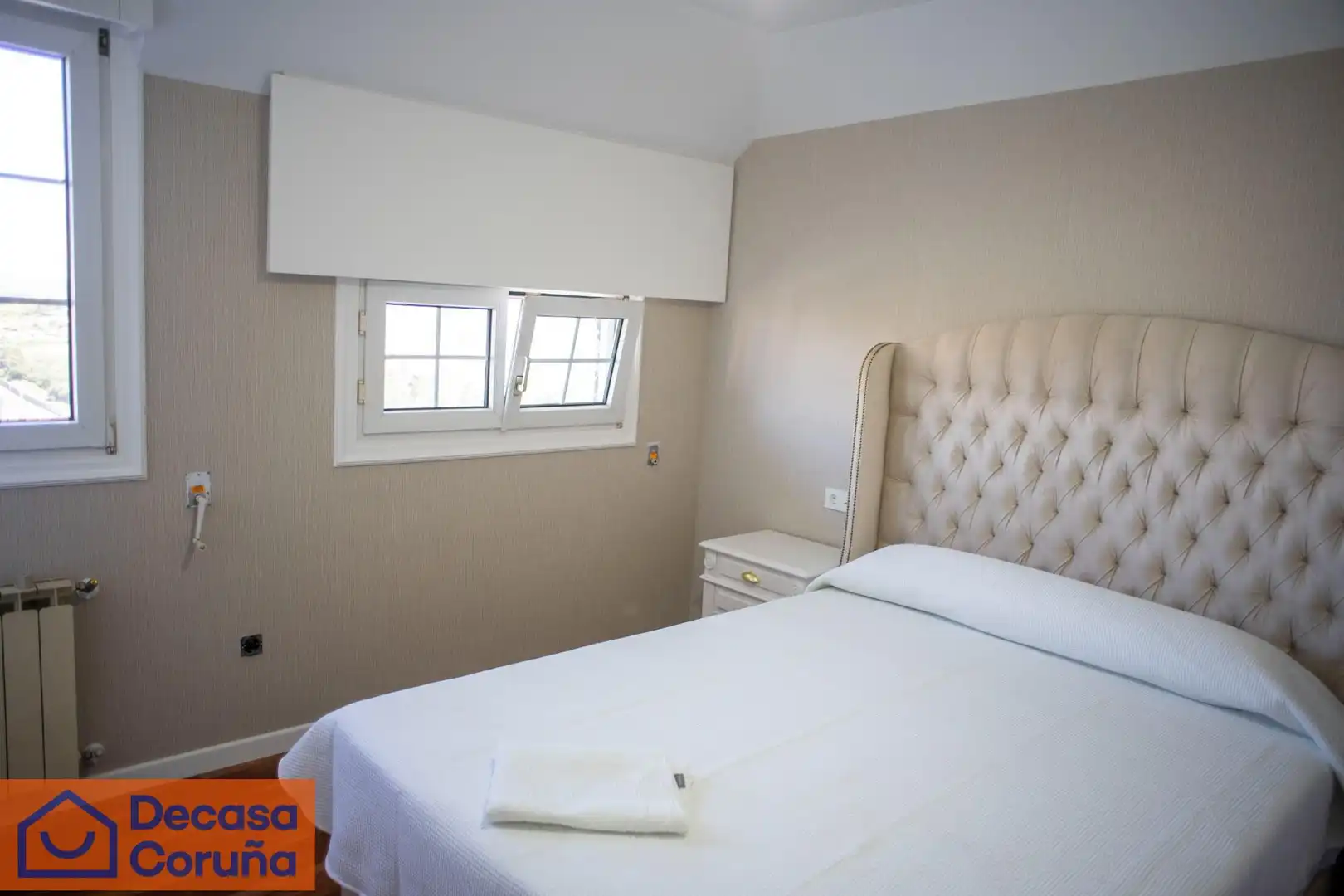 Bedroom of Houses for sale in A Coruña Capital   with Heating, Private garden and Terrace