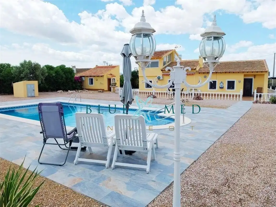 Terraza de Casa o chalet en venta en Alhama de Murcia con Aire acondicionado, Calefacción y Jardín privado