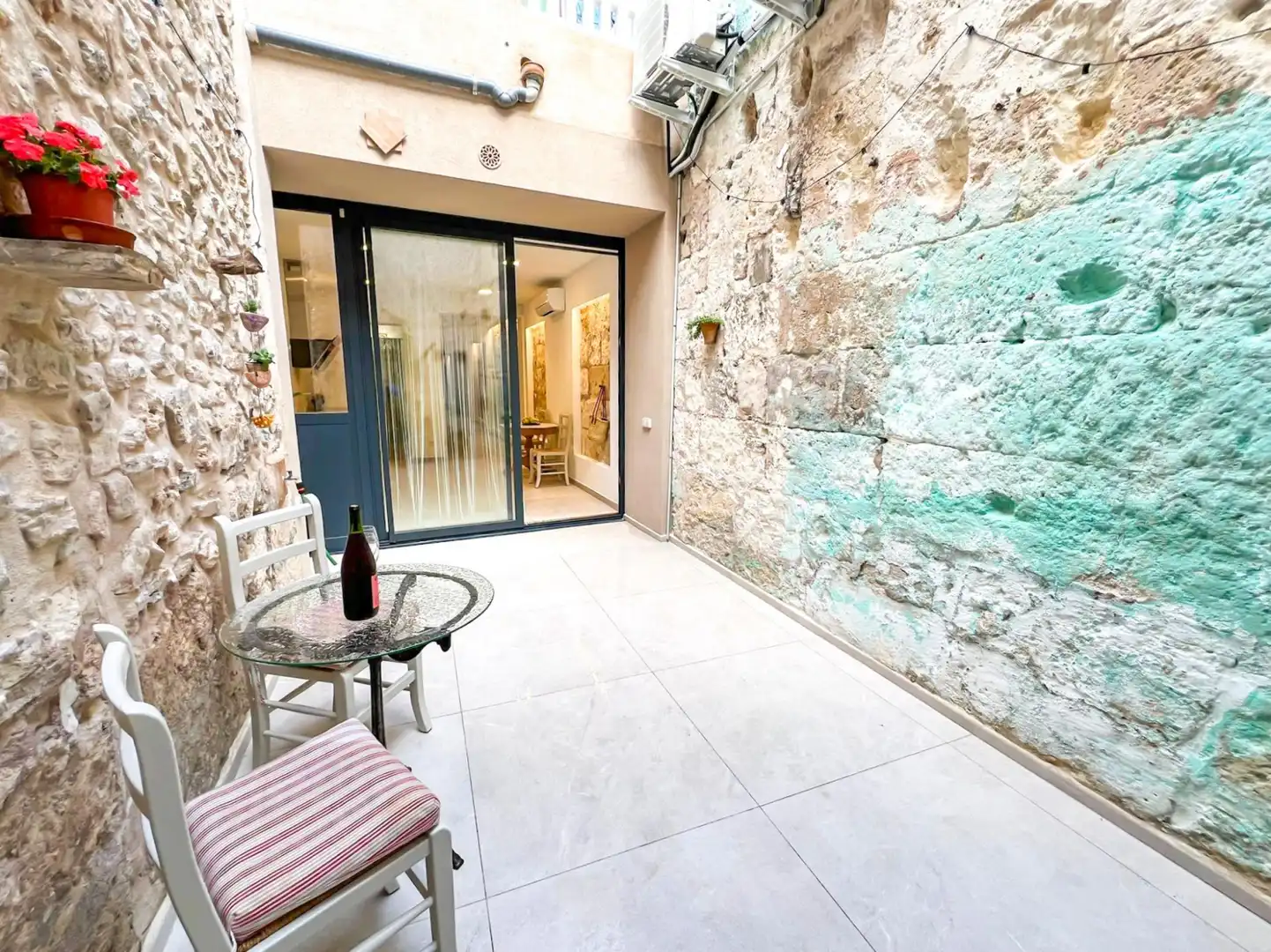 Terraza de Piso de alquiler en Santa Margalida con Aire acondicionado, Calefacción y Trastero