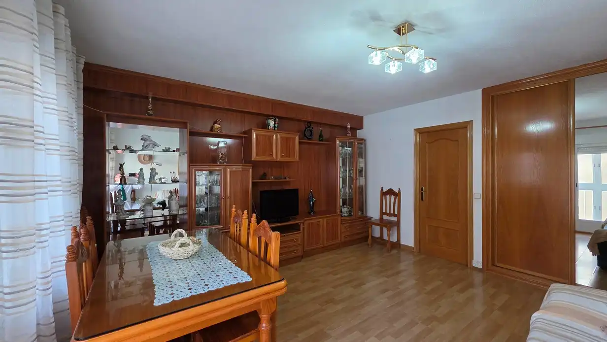 Living room of Flat for rent in Madrid  with Heating, Terrace and Furnished