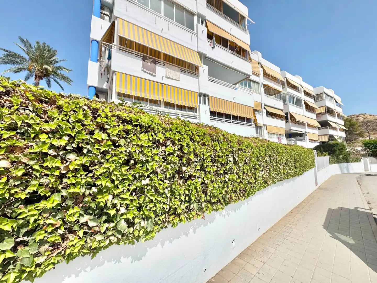 Vista exterior de Apartament de lloguer en Villajoyosa / La Vila Joiosa amb Aire condicionat, Piscina i Moblat
