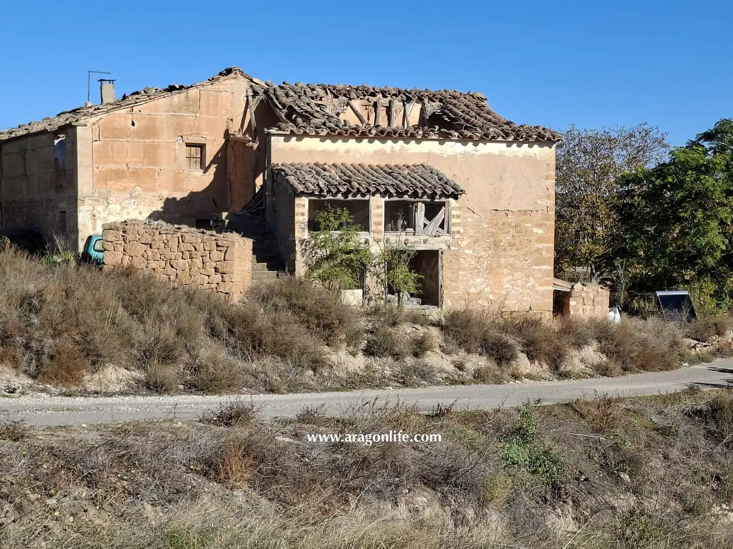 Vista exterior de Finca rústica en venta en Caspe