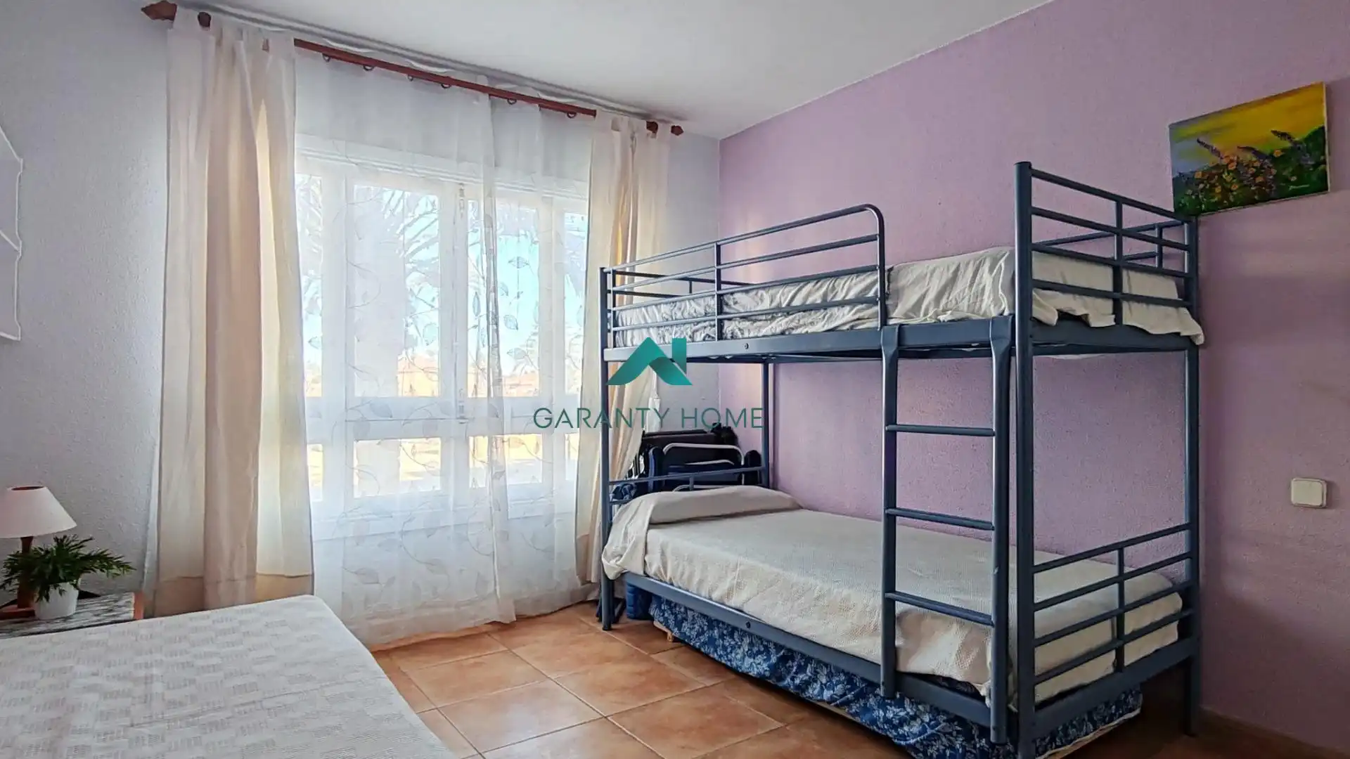 Habitación de Apartamento en venta en La Manga del Mar Menor con Amueblado, Balcón y Piscina comunitaria