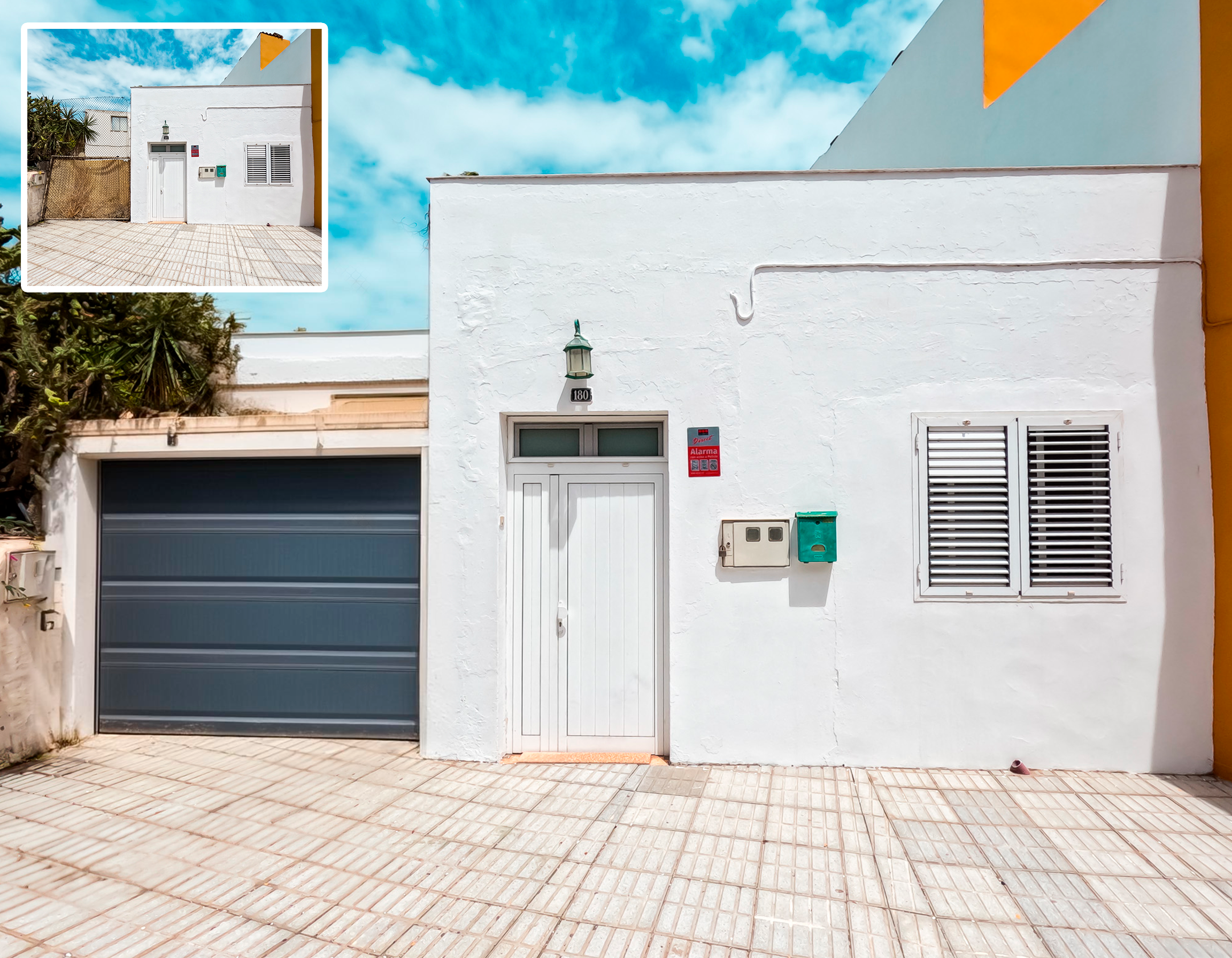 Vista exterior de Casa o xalet en venda en Gáldar amb Jardí privat