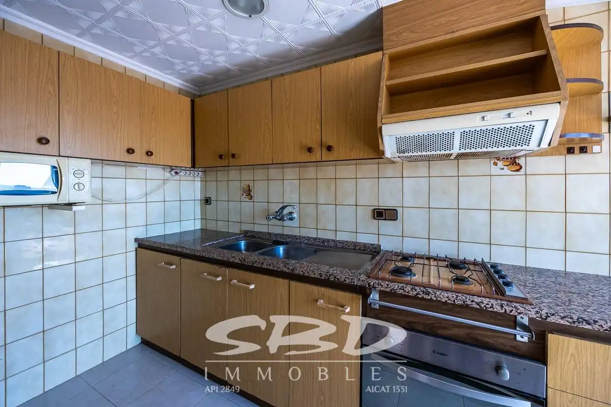Cocina de Ático en venta en Sabadell con Calefacción y Terraza