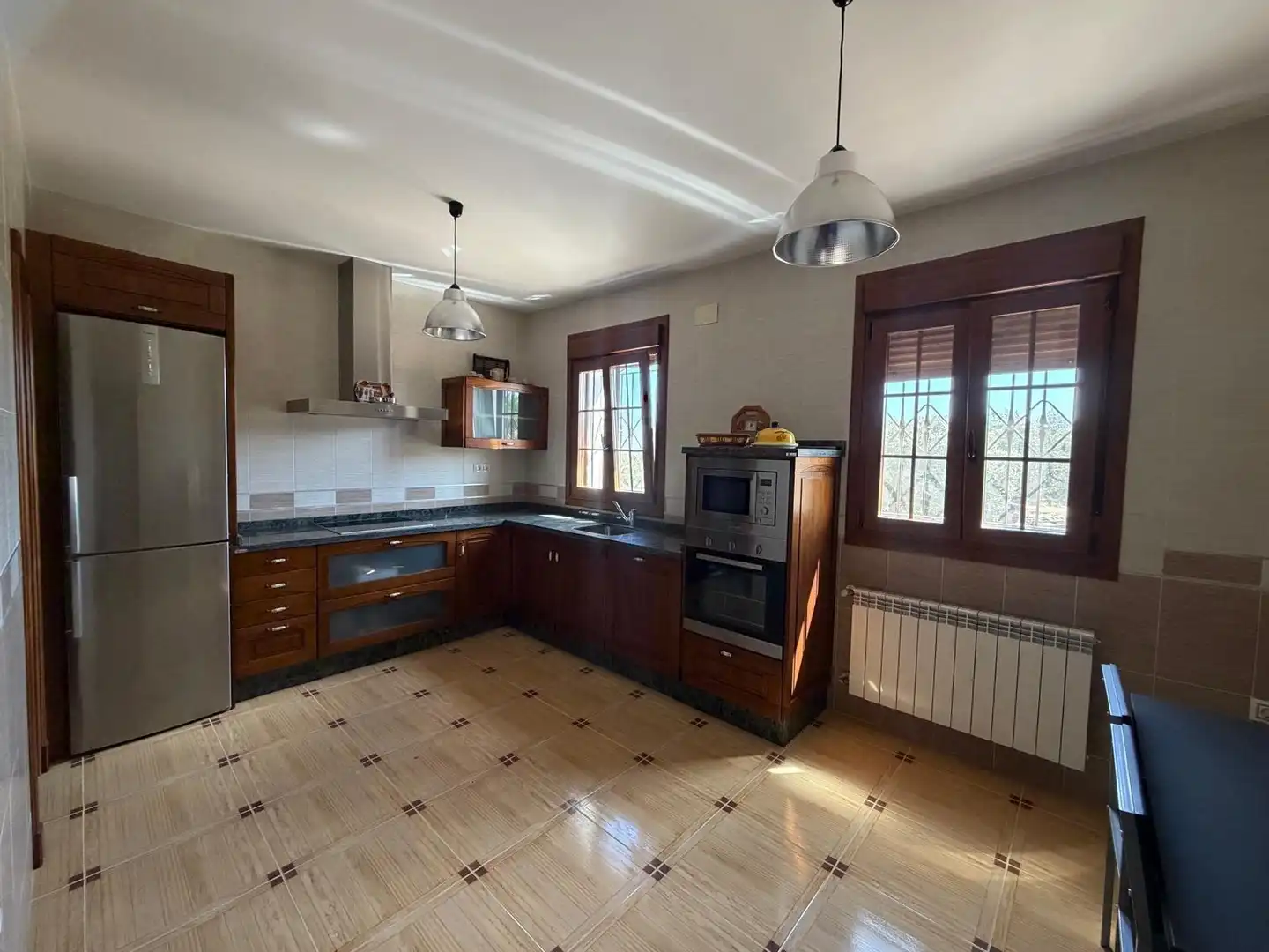 Cocina de Casa o chalet en venta en Casar de Cáceres con Aire acondicionado, Calefacción y Terraza