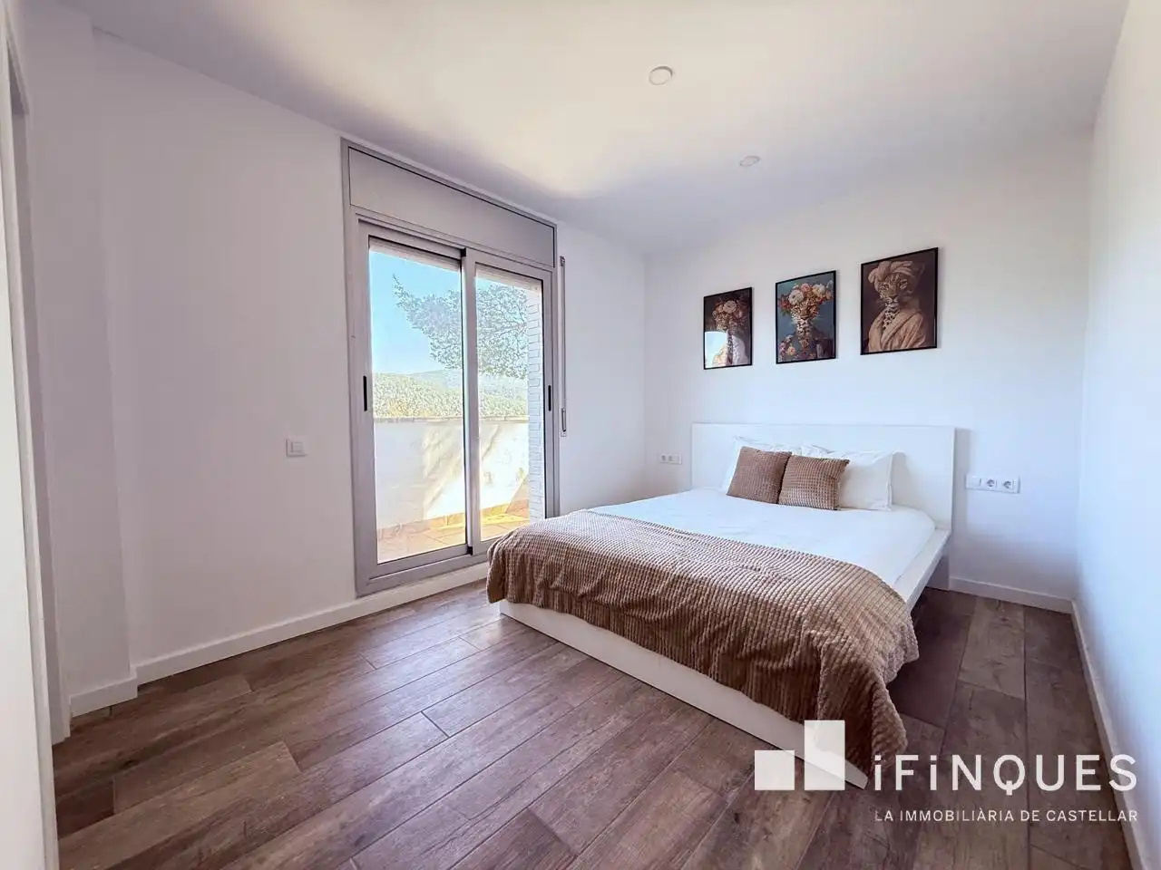 Bedroom of Houses for rent in Castellar del Vallès  with Air Conditioner, Heating and Private garden