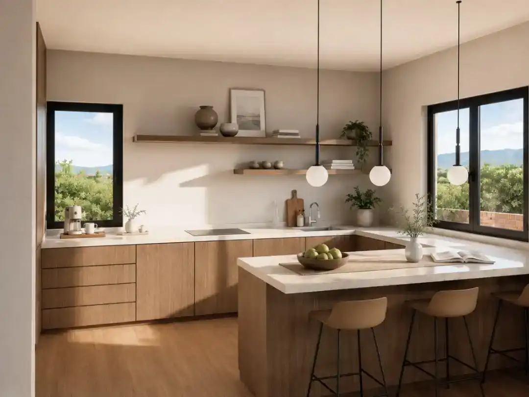 Cocina de Piso en venta en Valdemorillo con Aire acondicionado, Jardín privado y Trastero