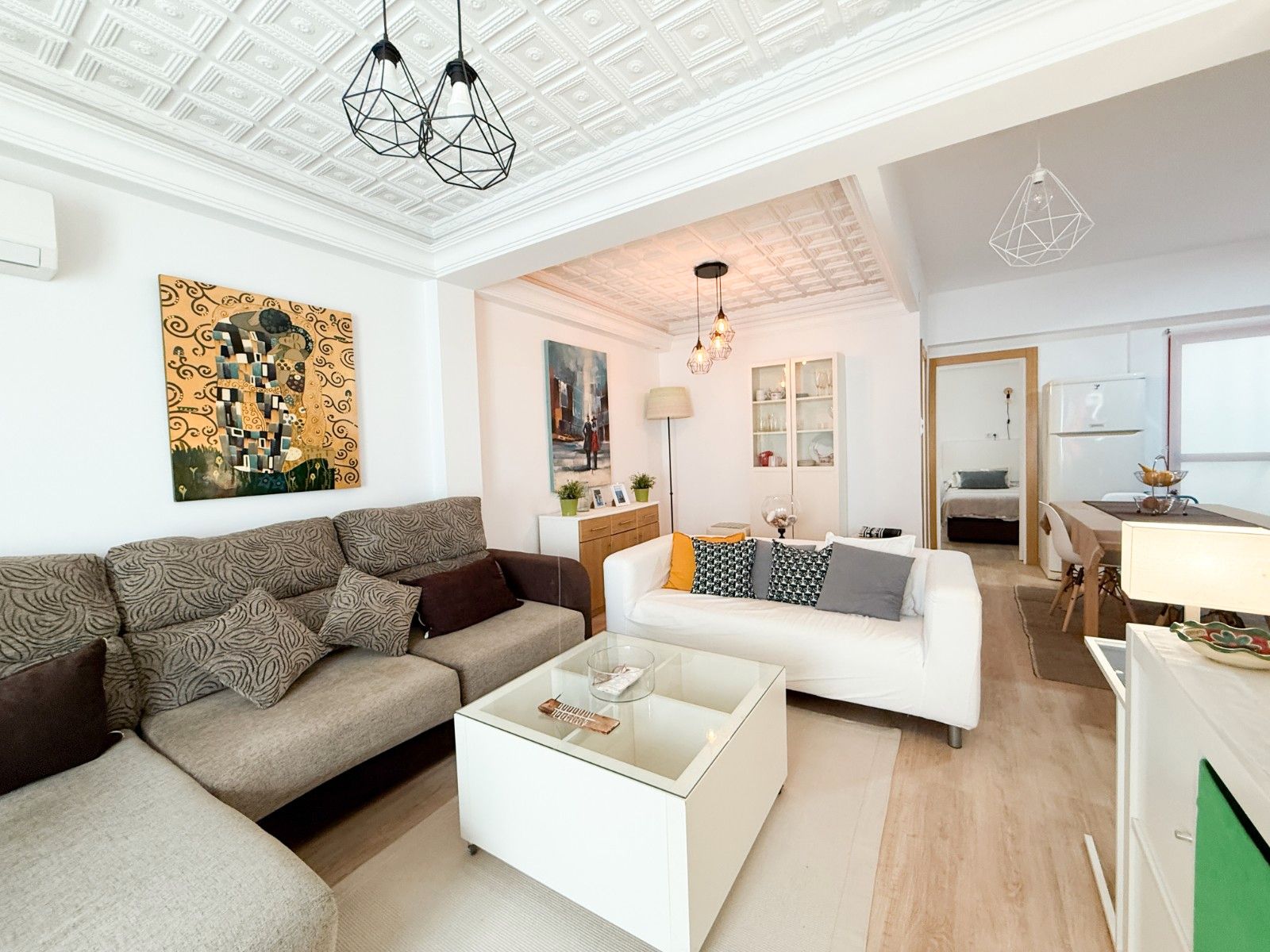 Sala d'estar de Apartament en venda en Águilas amb Aire condicionat i Moblat