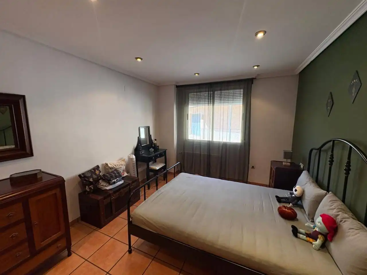 Bedroom of Flat for sale in Castalla  with Air Conditioner, Storage room and Furnished