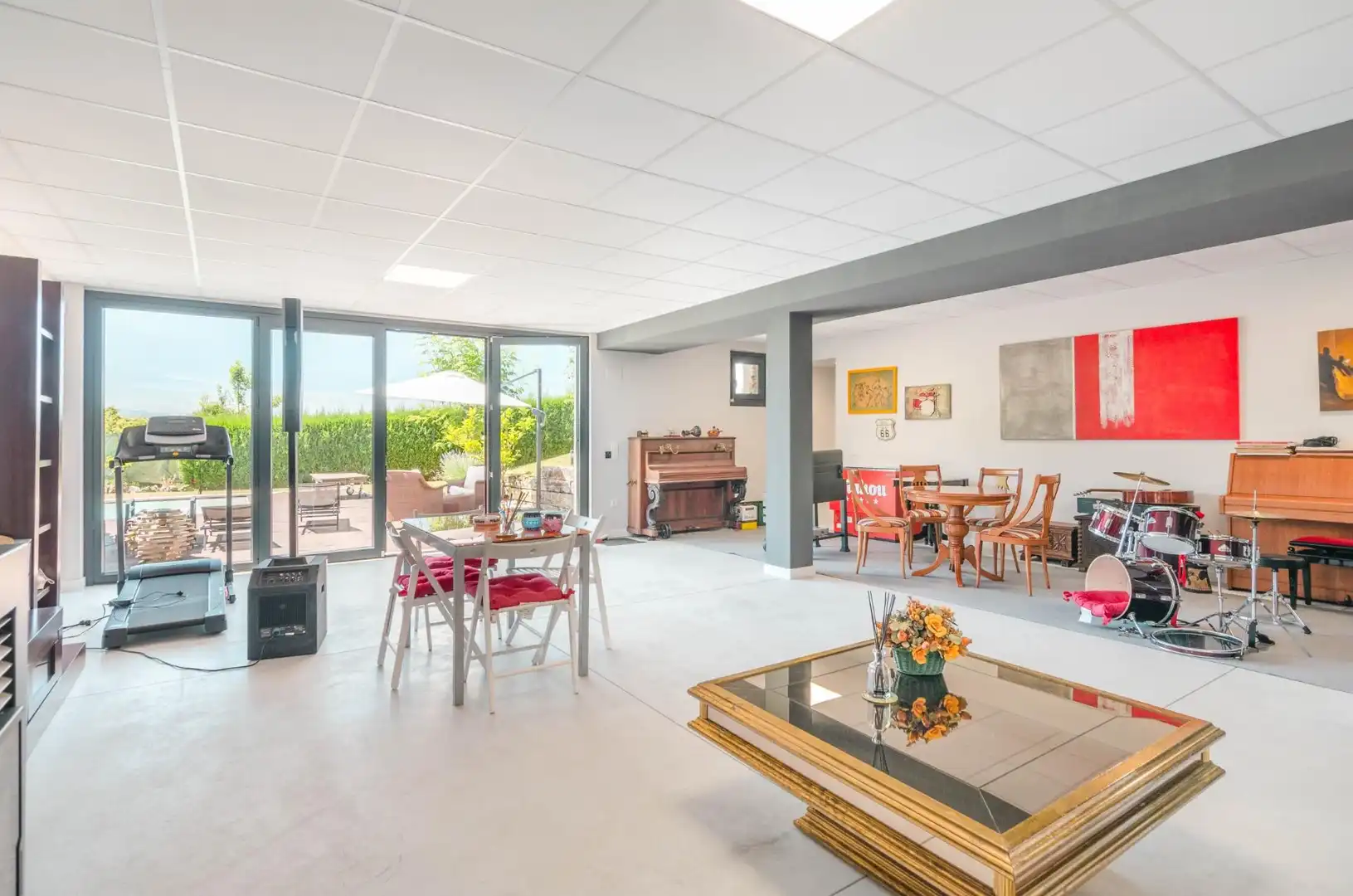 Sala de estar de Casa o chalet en venta en Siero con Aire acondicionado, Calefacción y Jardín privado