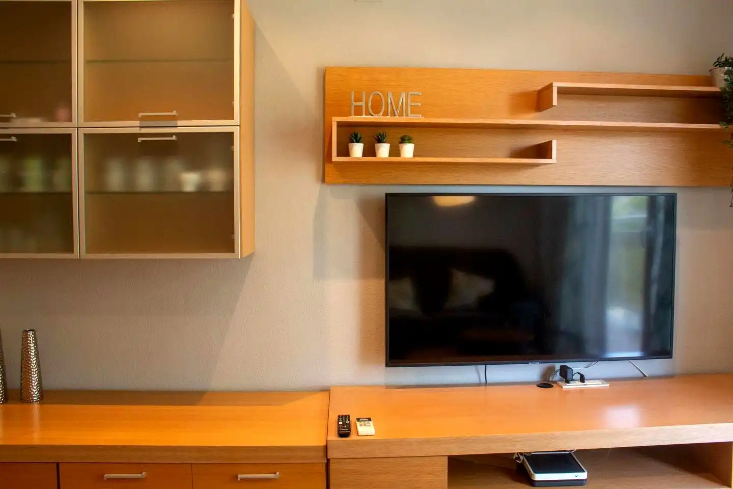 Sala d'estar de Apartament de lloguer en Valencia amb Aire condicionat, Moblat i Balcó