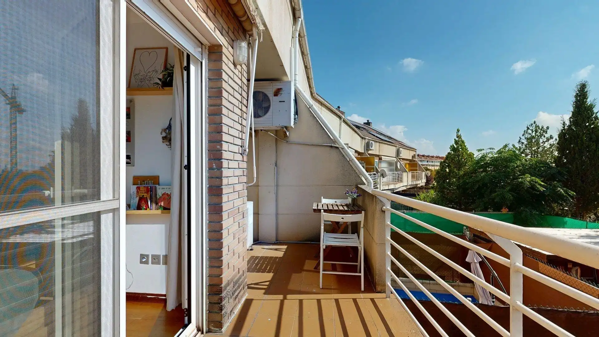 Terraza de Casa adosada en venta en Zaragoza con Calefacción, Jardín privado y Terraza
