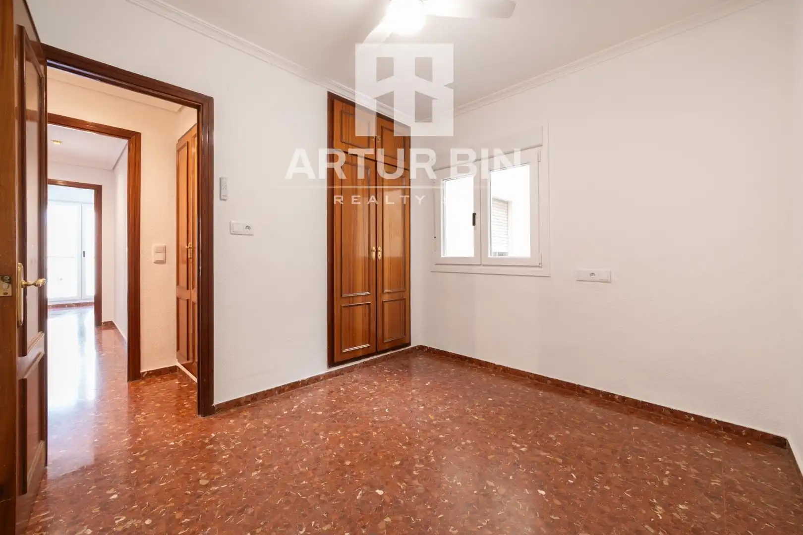 Dormitori de Apartament de lloguer en Valencia amb Aire condicionat