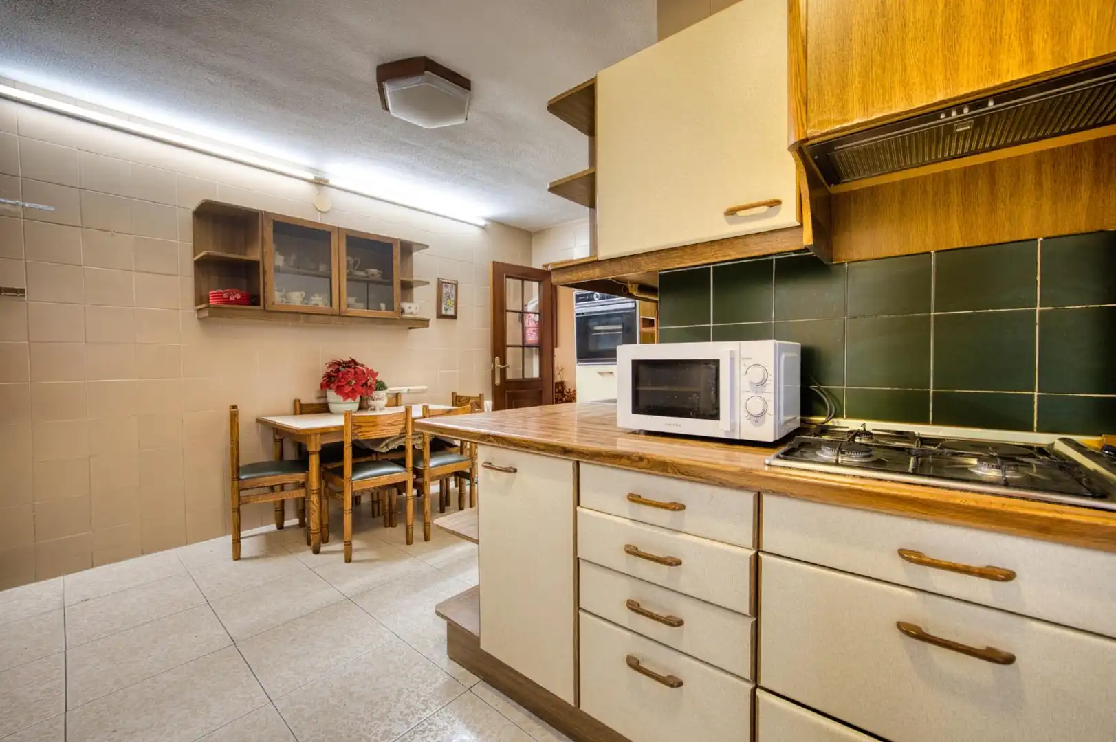 Cocina de Piso en venta en Alicante / Alacant con Aire acondicionado, Calefacción y Terraza