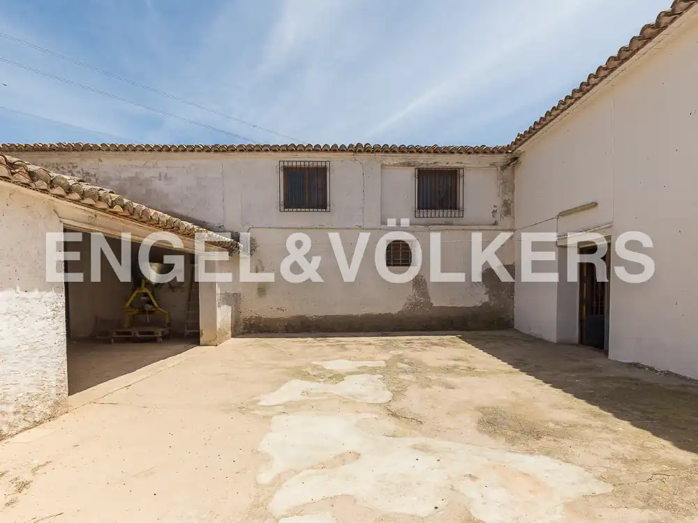 Vista exterior de Casa o chalet en venta en Mogente / Moixent con Calefacción y Jardín privado